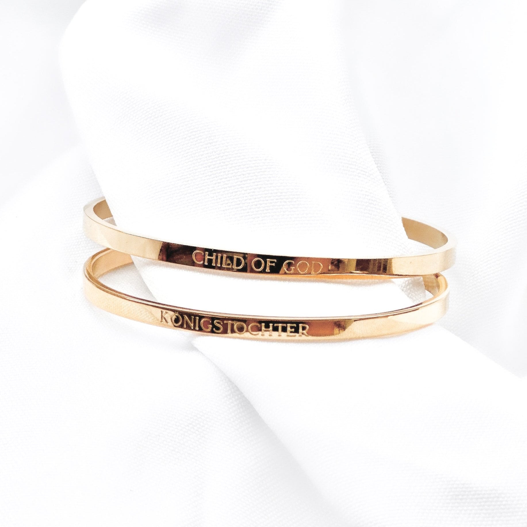 Geschenk zur Taufe christlich mit Bibelvers Daughter of the king