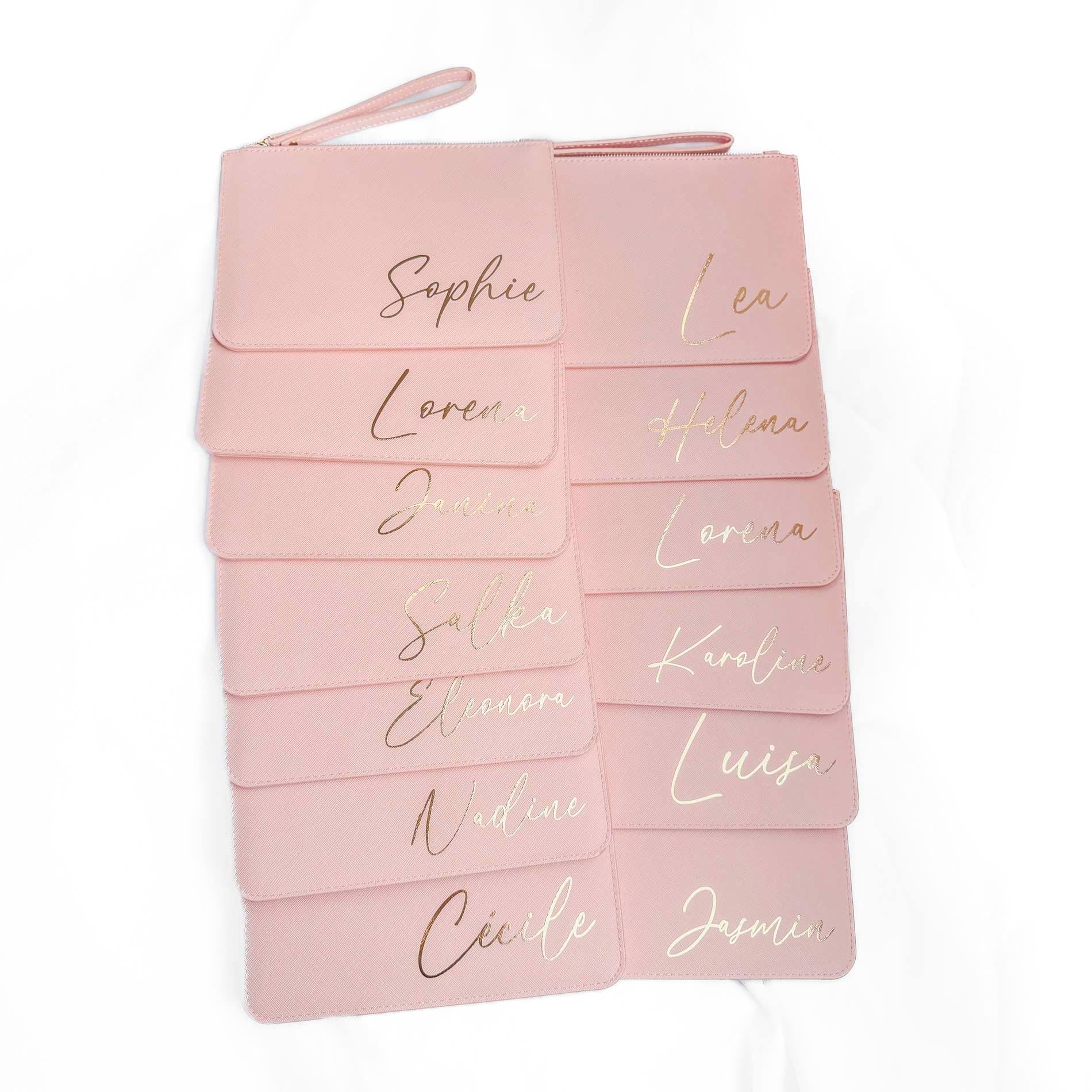 Clutch personalisiert mit Name