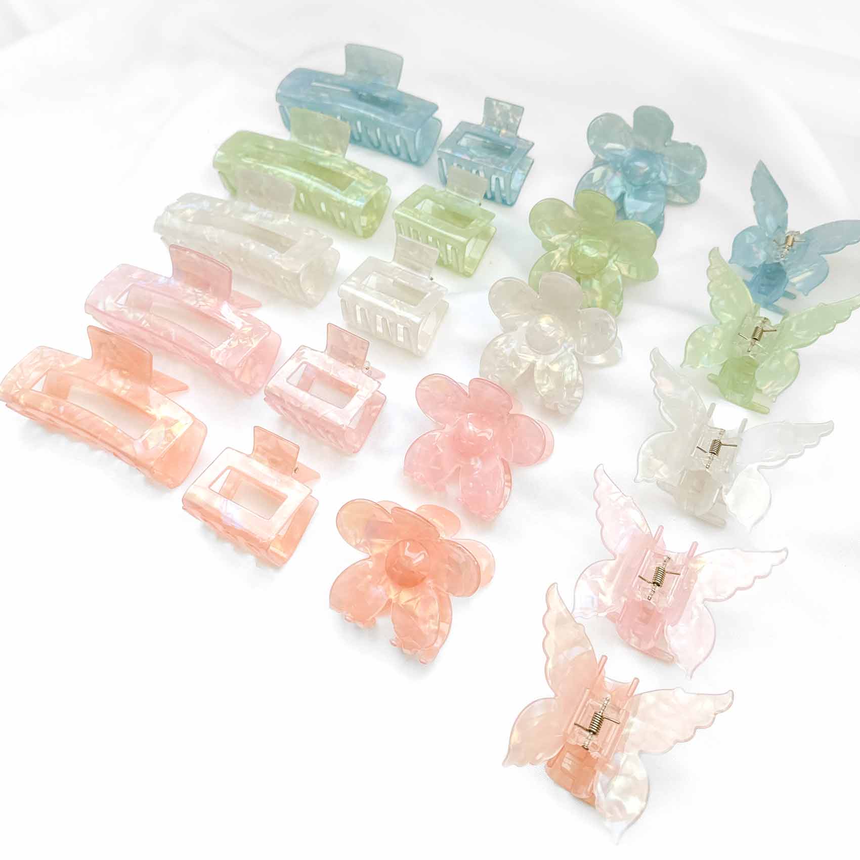 Haarklammer-Schmetterling-Blume