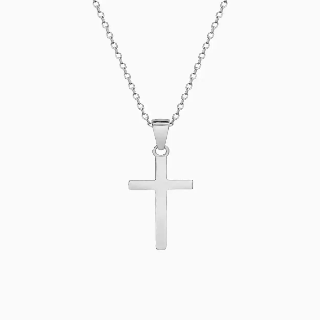 Kreuzkette gold christlich, schlicht, modern, wasserfest