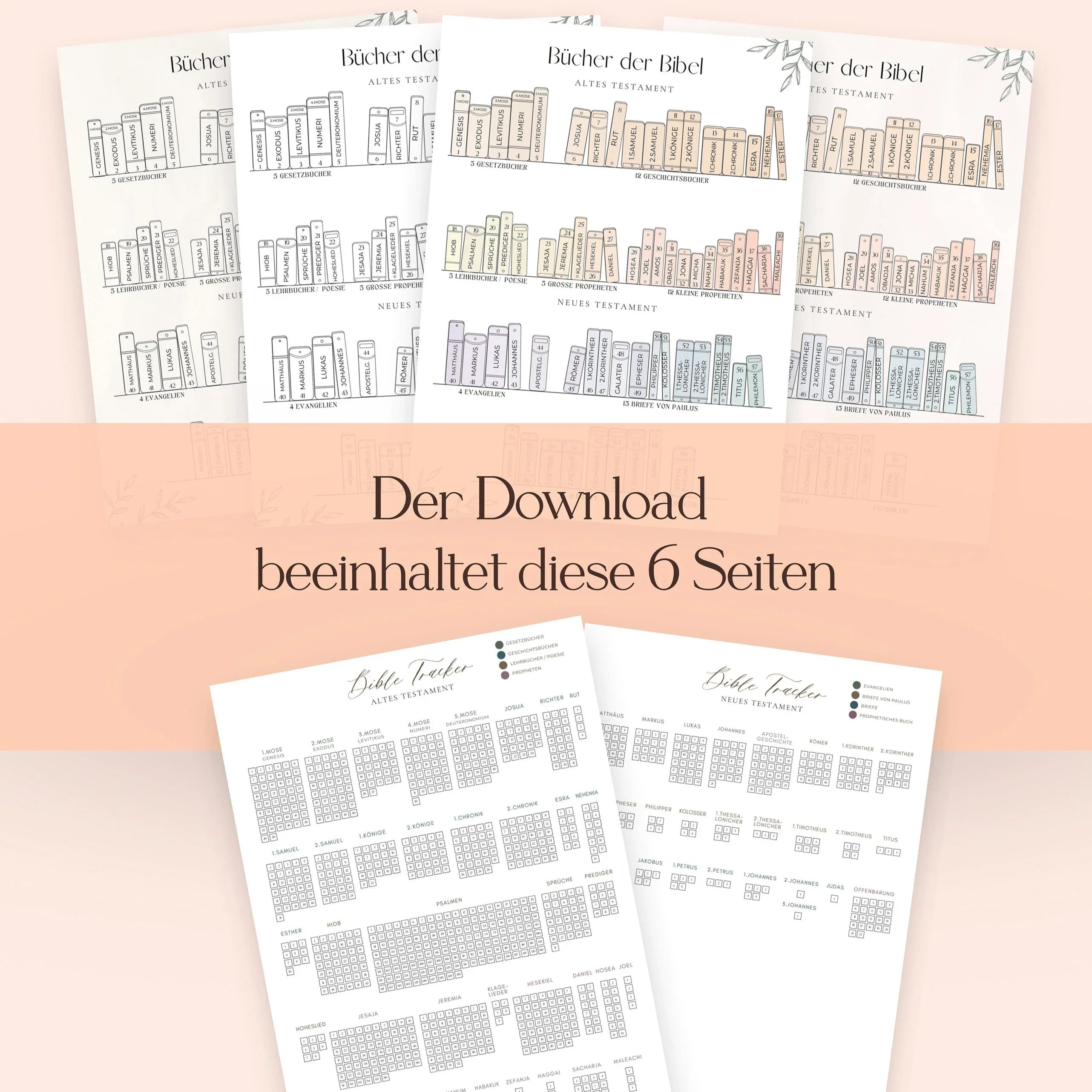 Bible Study Planner Liebe zur Bibel