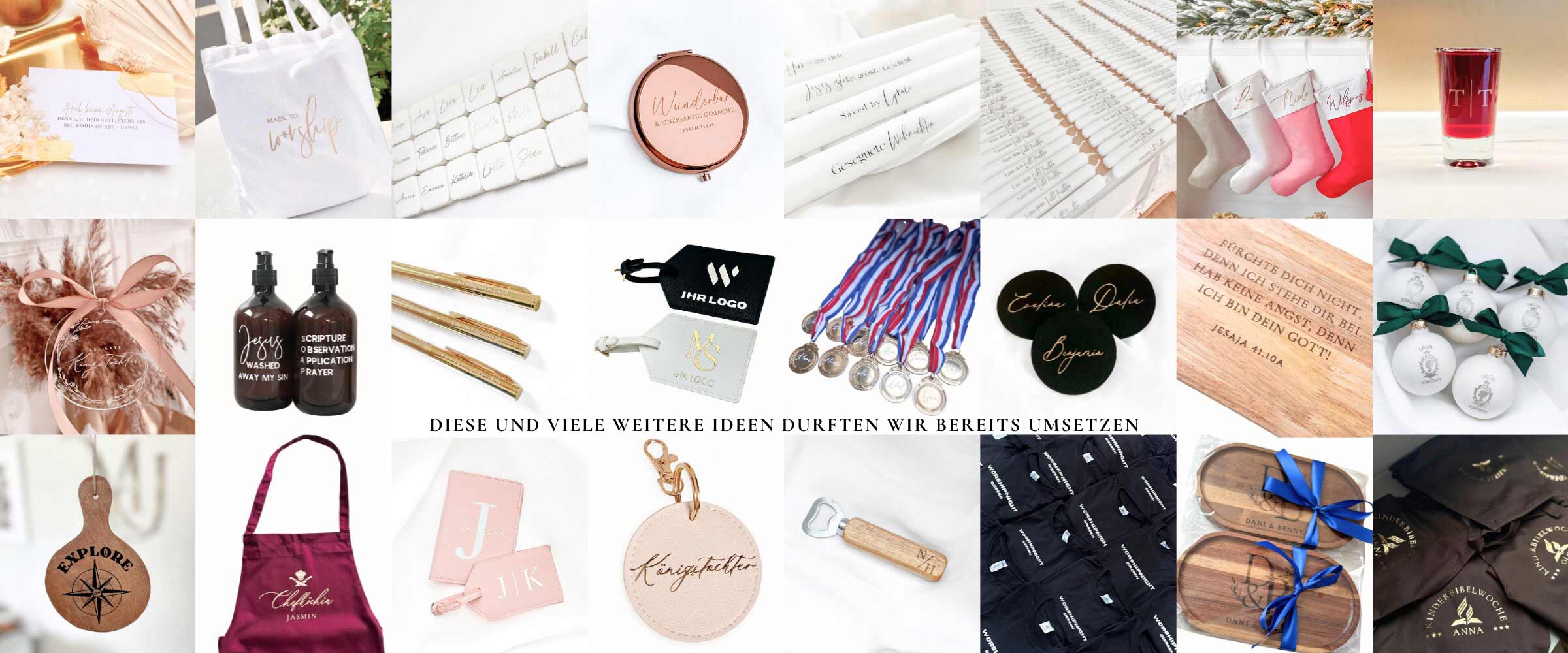 B2B-crowdedheaven individuelle Geschenke für Unternehmen, Kirchen und Gemeinden