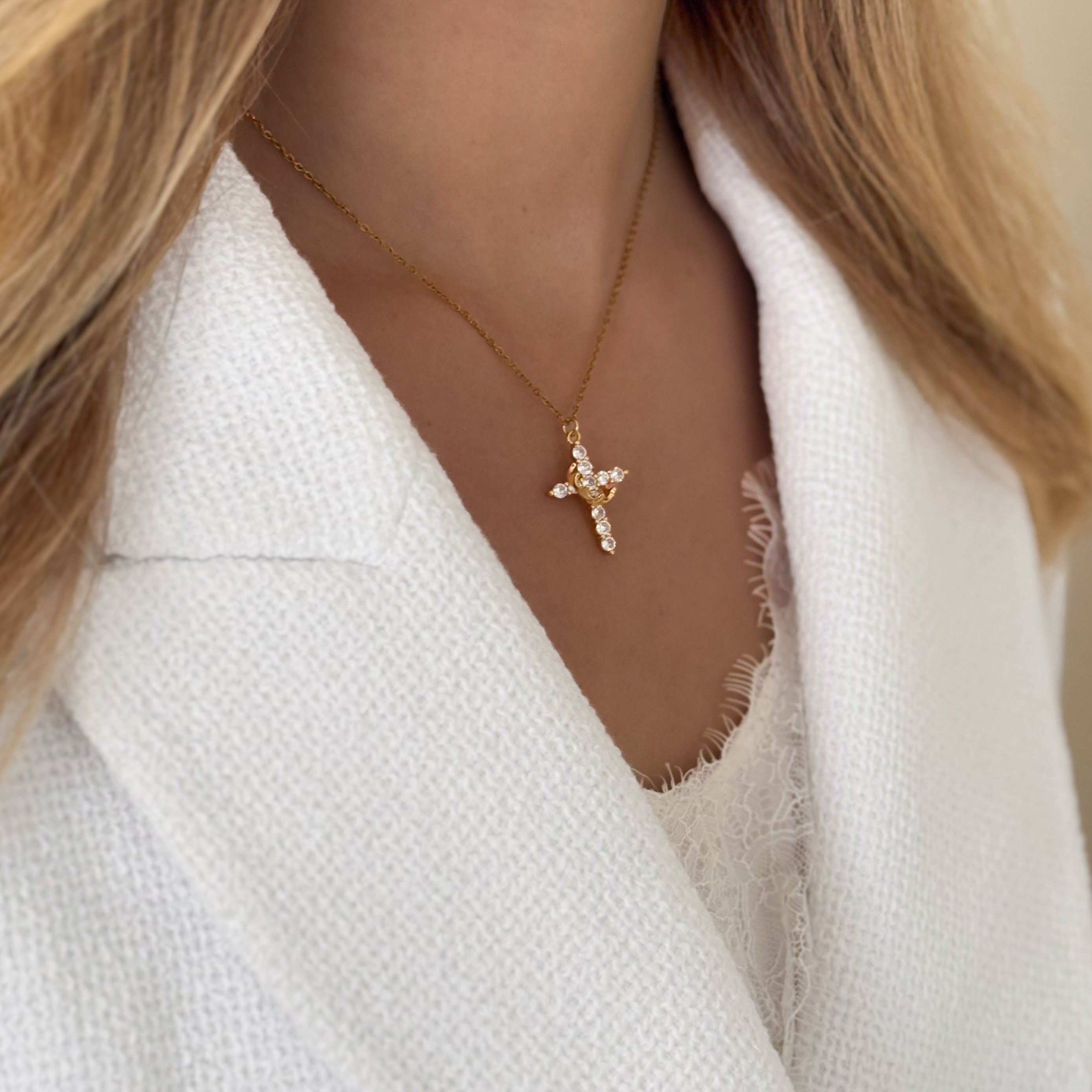Christliches Geschenk Schmuck zur Kommunion Konfirmation Firmung Ostern christlich Glaube
