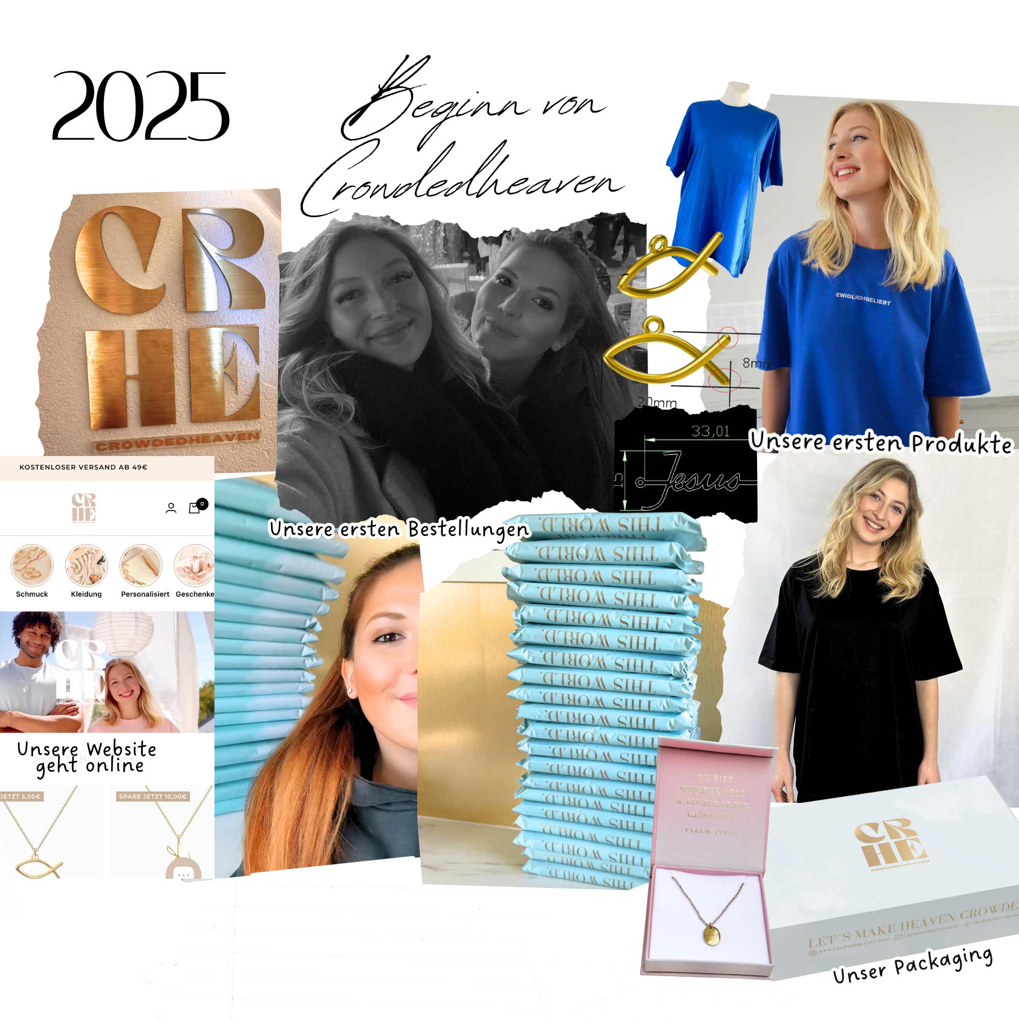 Nach der erfolgreichen Markenanmeldung und dem Launch unserer Website wächst unsere Community stetig weiter. Inzwischen dürfen wir auch für Kirchen, Gemeinden und Unternehmen individuelle Aufträge umsetzen und personalisierte Produkte anfertigen. Wir blicken dankbar zurück – und sind voller Vorfreude auf alles, was noch kommt. 