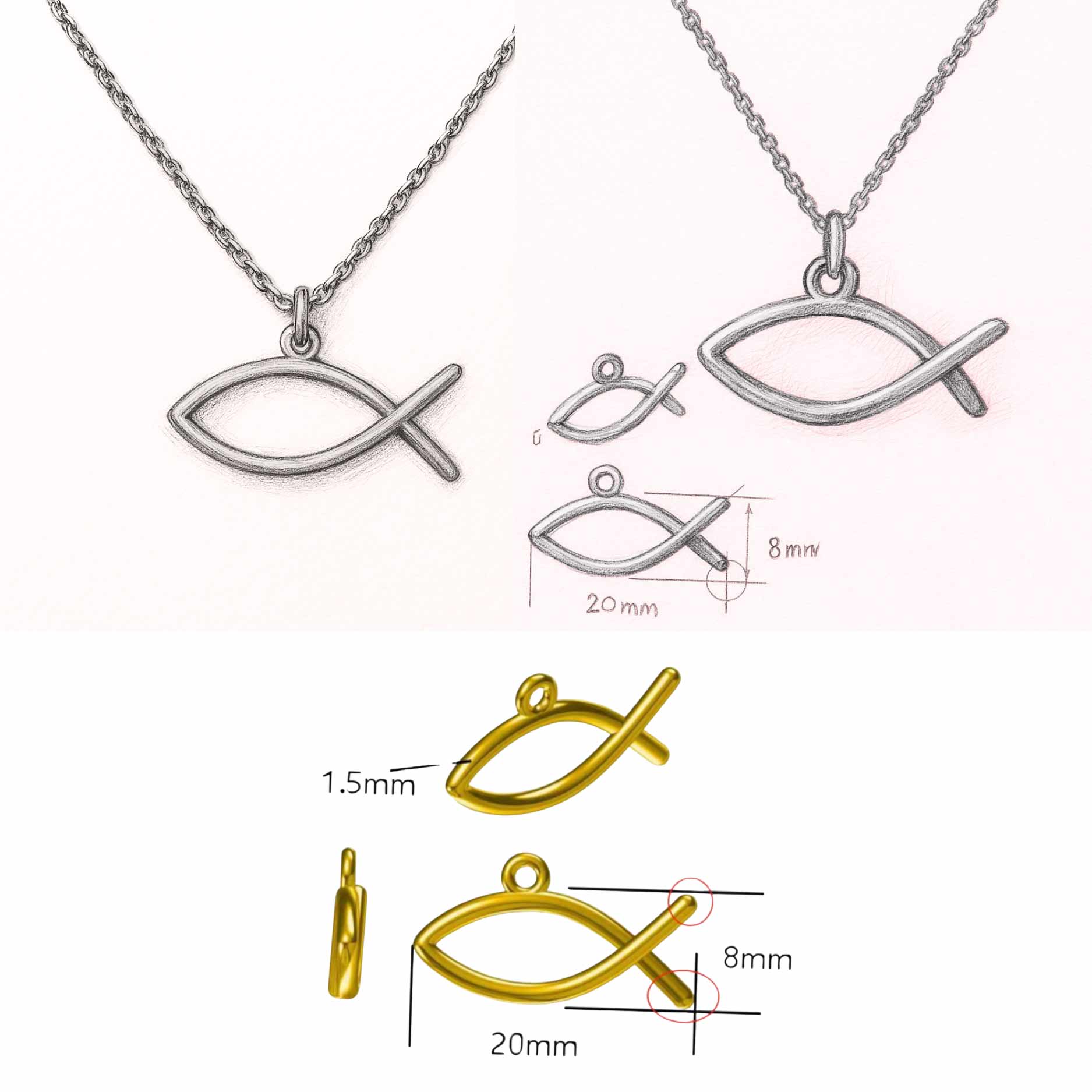 DESIGN & 3D MODELL
Alles beginnt mit einer Idee. Dann zeichnen wir einen Entwurf und erstellen ein präzises 3D Modell.