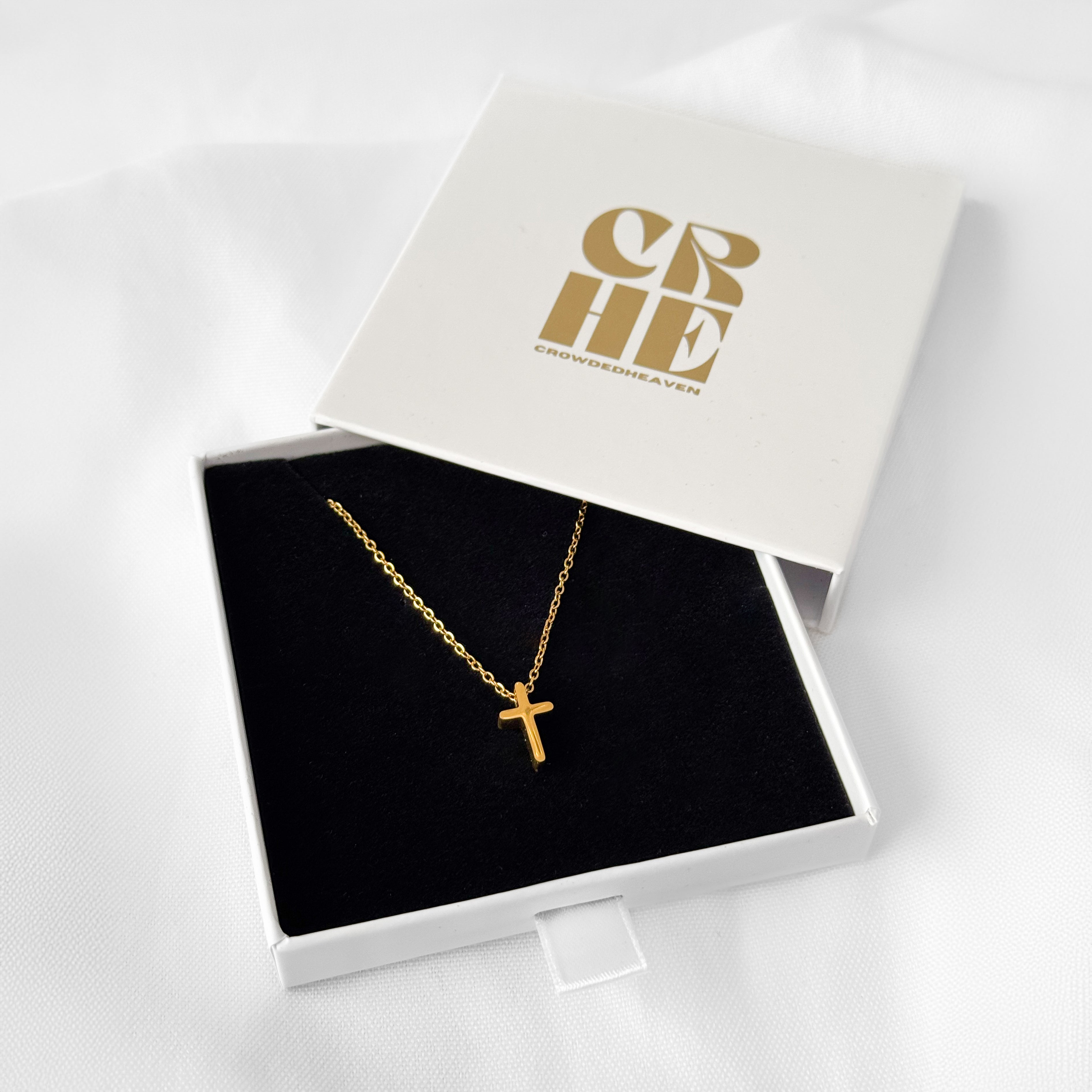 Geschenk Freundin Geburtstag  Kreuzkette christlicher Schmuck Frau Mann