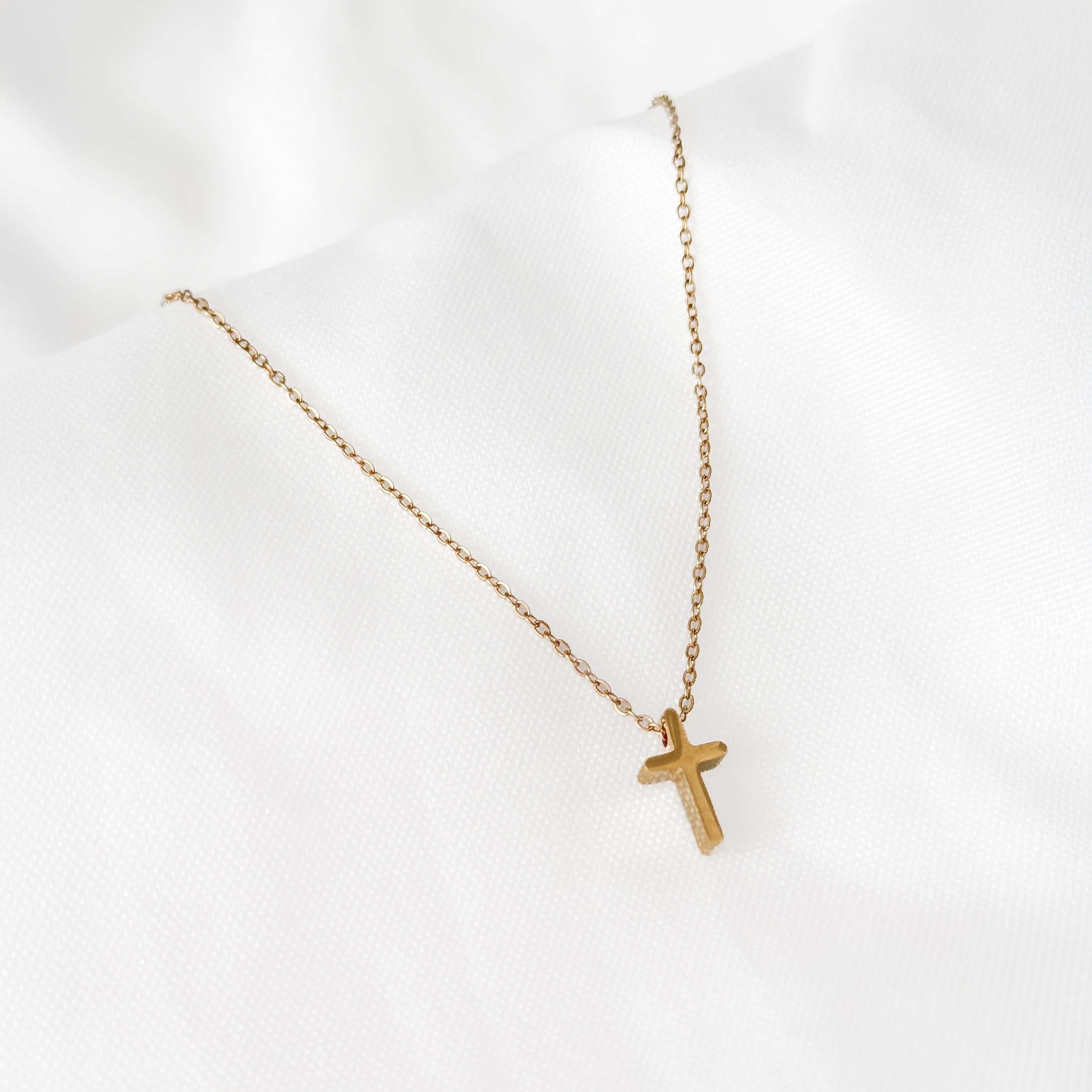 Geschenk Ostern christlicher Schmuck Echtgold Mädchen Weihnachten Crowdedheaven